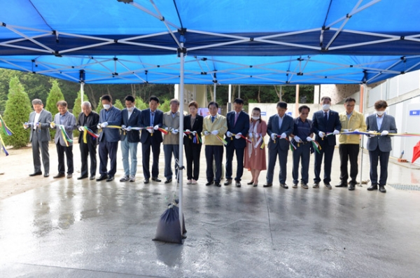 축사시설현대화사업 한탄강스마트팜 준공식을 성황리에 개최했다./사진=포천시